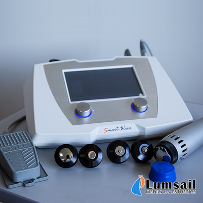 آلة العلاج بالموجات الصدمية الشعاعية ذات الموجة الذكية لعلاج آلام الظهر